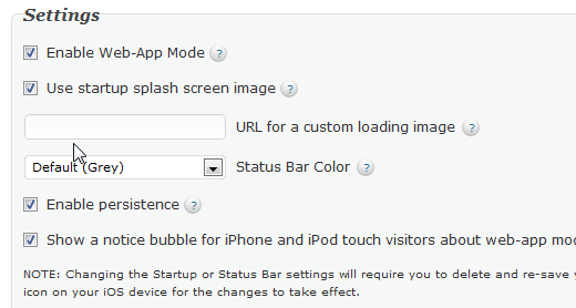 WPTouch Shortcut