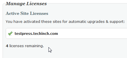 WPTouch How Many Licenses