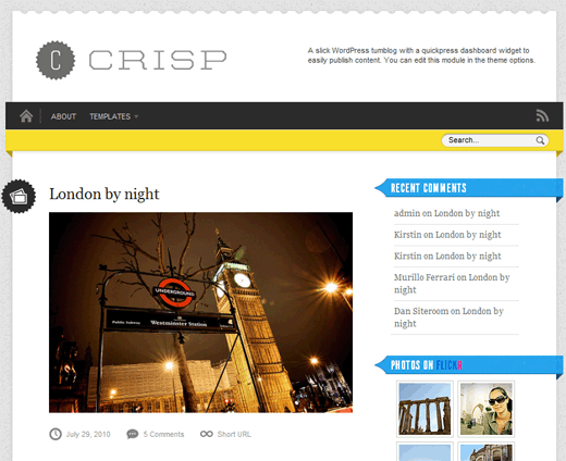Crisp WordPress Theme