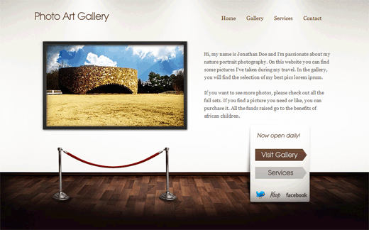 Photo Gallery WordPress Theme
