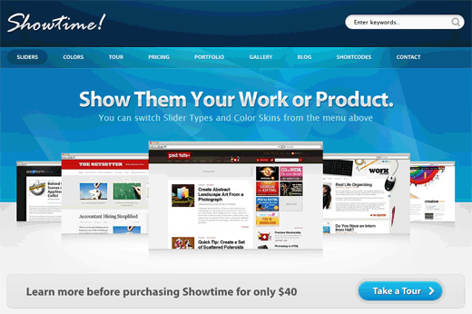 Showtime WordPress Theme