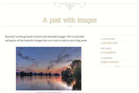 Typominima Theme for WordPress