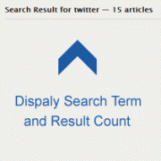Display Search Term and Result Count in WordPress Display Search Term and Result Count in WordPress