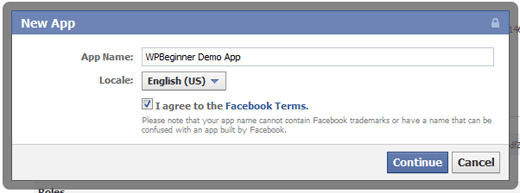 New Facebook App