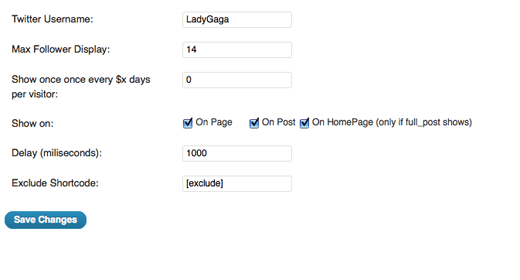 twitter twitter options