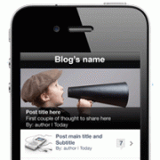 How to Turn Your WordPress Blog Into a Native iPhone App with WiziApp How to Turn Your WordPress Blog Into a Native iPhone App with WiziApp