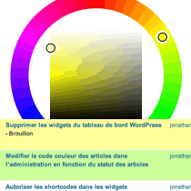 Color Admin Posts
