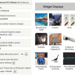 Pinterest RSS Widget for WordPress