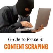 Guide to Prevent Content Scraping Guide to Prevent Content Scraping