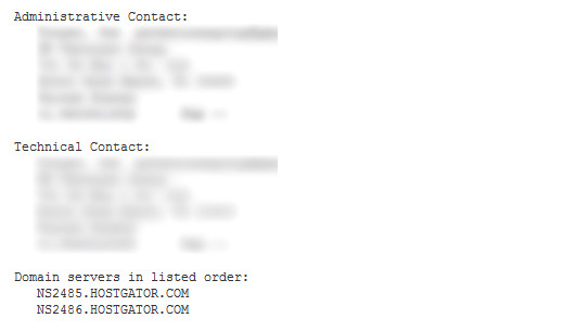 Whois Lookup