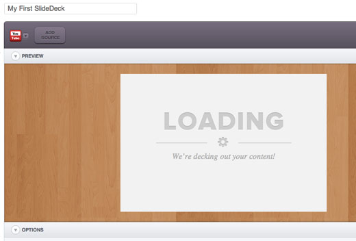 SlideDeck Preview Loading
