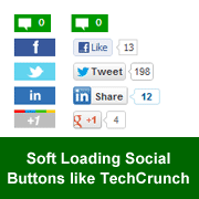 Speed up WordPress by Soft Loading Social Buttons Like TechCrunch Speed up WordPress by Soft Loading Social Buttons Like TechCrunch