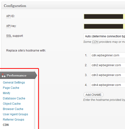 W3 Total Cache MaxCDN Integration