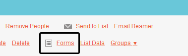 MailChimp Forms Link MailChimp Forms Link