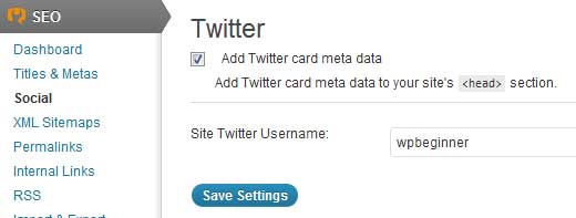 WordPress SEO by Yoast - Twitter Cards Settings WordPress SEO by Yoast - Twitter Cards Settings