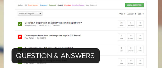 Creating question and answer website in WordPress