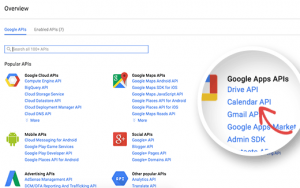 Enabling Google Calendar API Enabling Google Calendar API