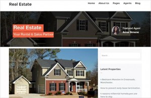 Real Estate Theme Real Estate Theme