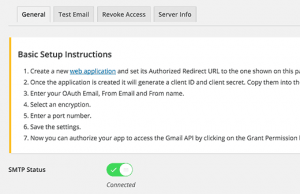 SMTP connected SMTP connected