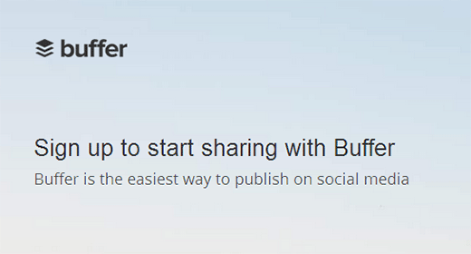 Buffer lets you schedule social media updates Buffer lets you schedule social media updates