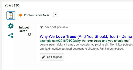 Optimize posts with Yoast SEO score Optimize posts with Yoast SEO score