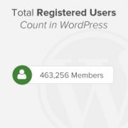 How to Show Total Number of Registered Users in WordPress