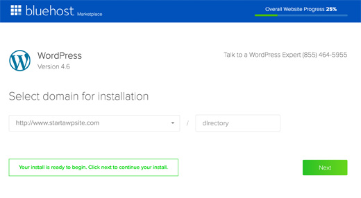Enter your Domain Name - WordPress Setup Enter your Domain Name - WordPress Setup