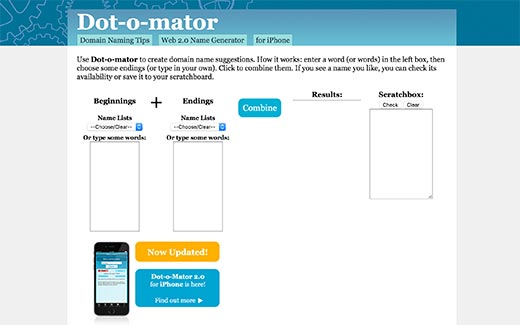 Dot-o-mator Dot-o-mator