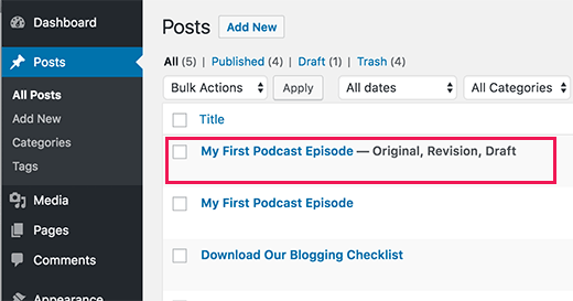 Revision draft Revision draft