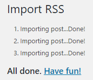 Your Wix blog posts have been transferred to WordPress Your Wix blog posts have been transferred to WordPress
