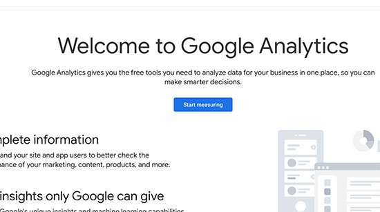 Google Analytics kaydı