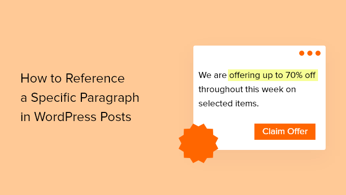 How to Reference a Specific Paragraph or Sentence in WordPress Posts