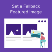 How to set fallback featured image based on post category in WordPress