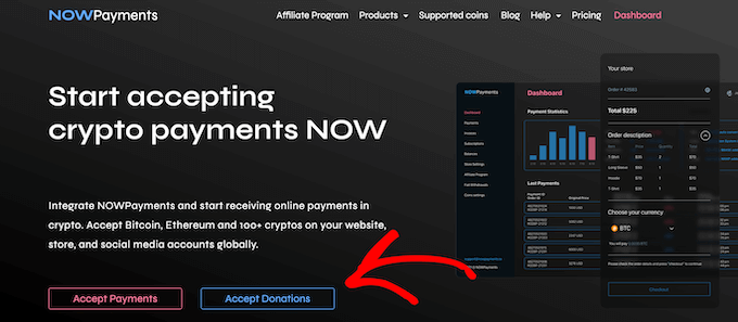 NOWPayments sign up