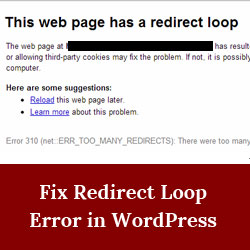 How To Fix Error Too Many Redirects Issue In WordPress