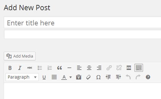 Alternate title box for the secondary title in WordPress post editor