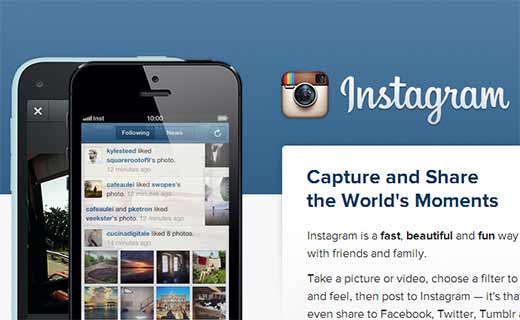 Instagram app for Android and iPhone Instagram app for Android and iPhone
