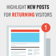 Highlight New Posts for Returning Visitors in WordPress