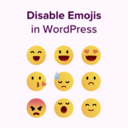 How to disable emojis in WordPress 4.2