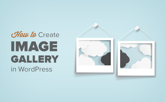 How to create an image gallery in WordPress