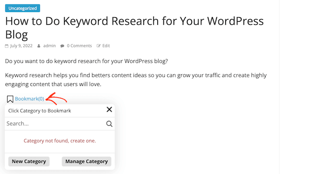 Предоставление пользователям возможности добавлять избранные посты в WordPress