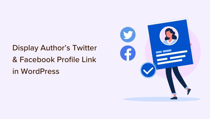 Profil Sayfasında Yazarın Twitter ve Facebook'u Nasıl Görüntülenir?