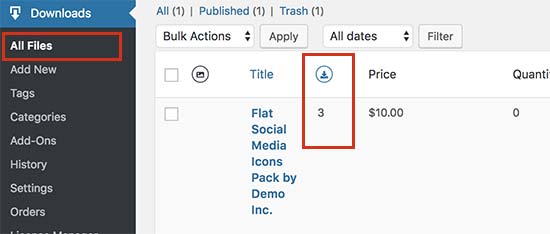 lftp download file count