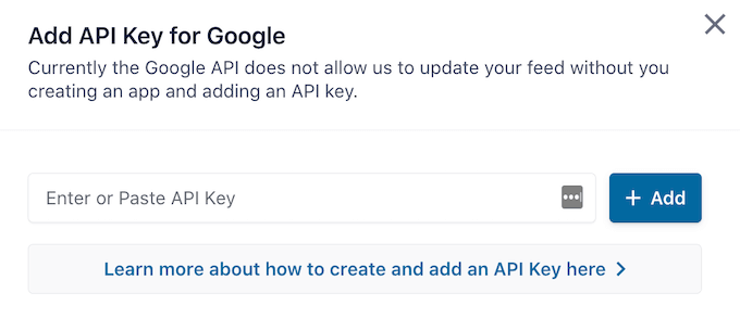 How to add a Google API key to your WordPress website