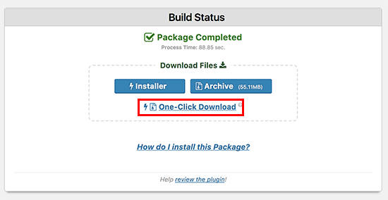 Download package