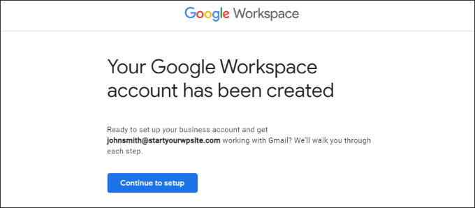 WebHostingExhibit setup-your-account How to Setup a Professional Email Address With Gmail and Workspace  