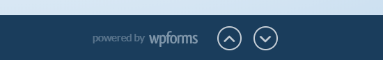 Thương hiệu WPForms trong trang đích của mẫu đàm thoại