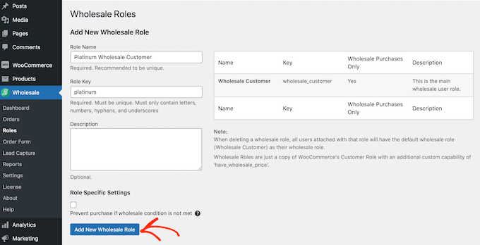 How to add wholesale pricing in WooCommerce