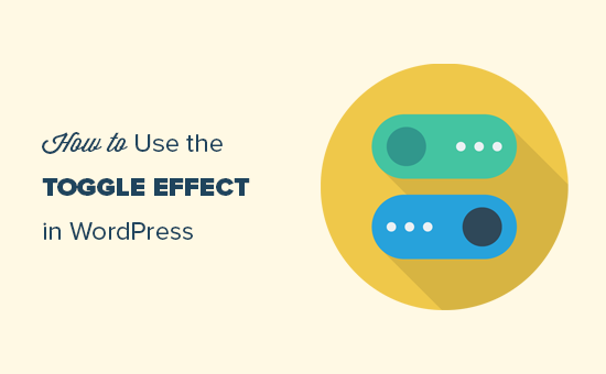 Show or hide text in WordPress using toggle effect