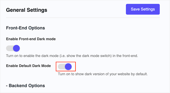 How to make dark mode the default for your WordPress website